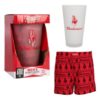 1340.Budweiser Boxer Set with Pint Glass