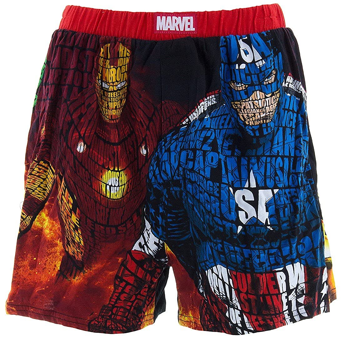 3375.Avengers • Iron Man & Captain America Boxers